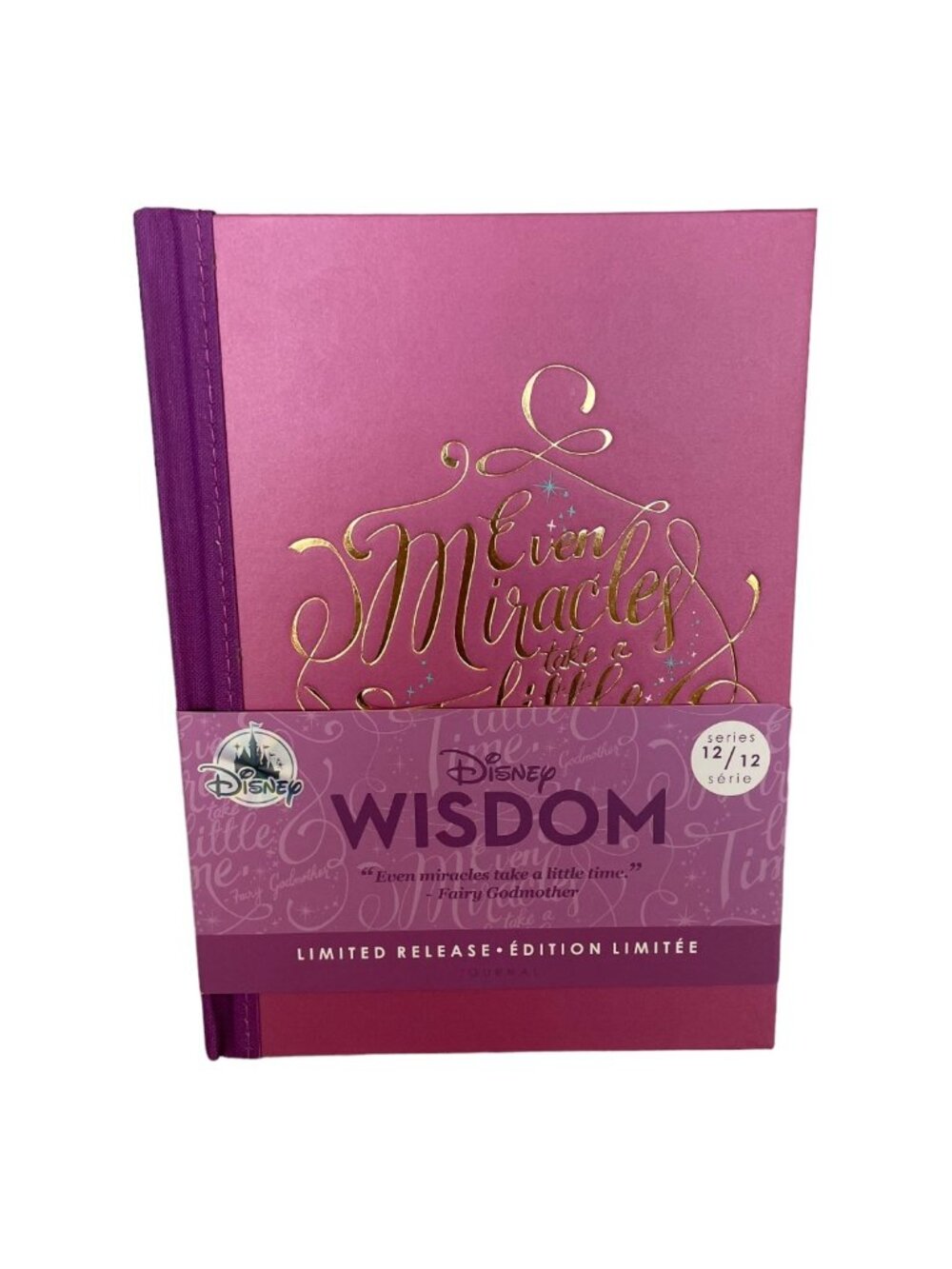 Disney Wisdom Cinderella Fairy Godmother Limited Release Journal - Picture 2 of 7